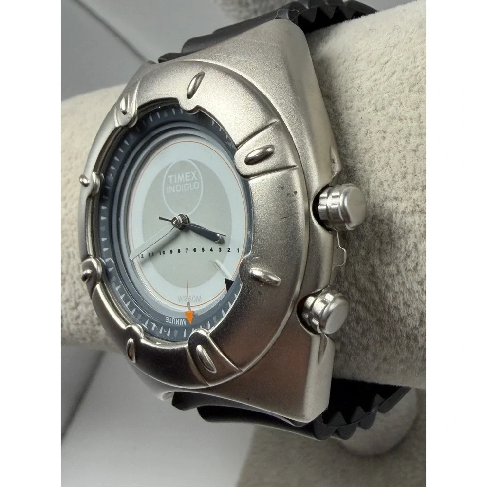Timex Easy Ring Set Mens Watch New Battery 42MM 7.75